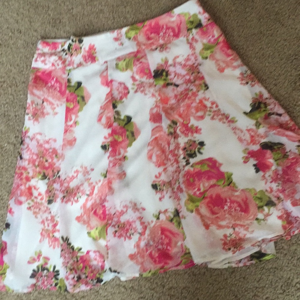 Floral skirt